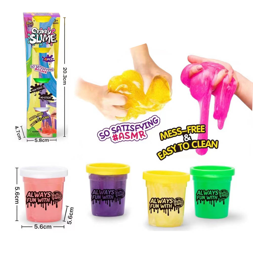 Namos Fam - 1 Anjang Cup 4 Color Pearlescent Slime Assorted 1Pc
