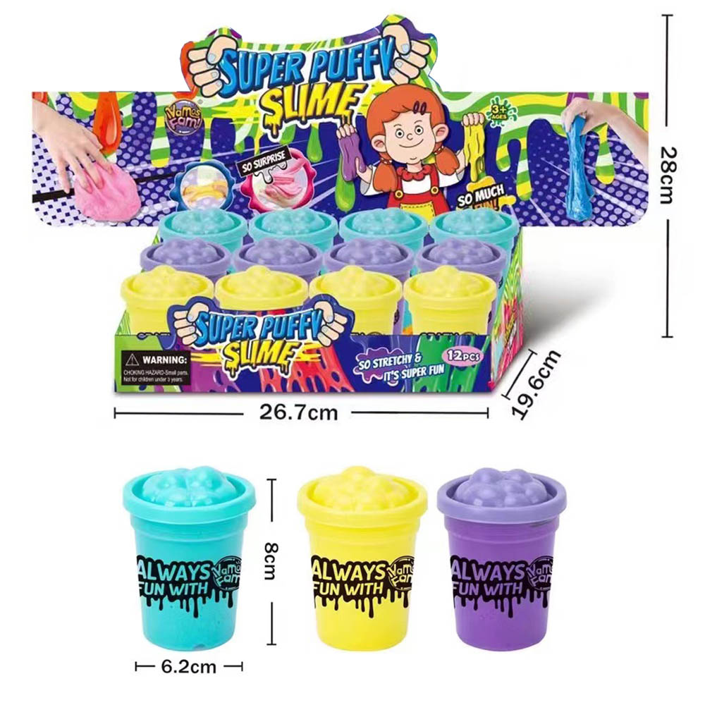Namos Fam - San 'an Bubble Cover Pearlescent Crystal Mud 12 Cups Assorted 1Pc Assorted 1Pc