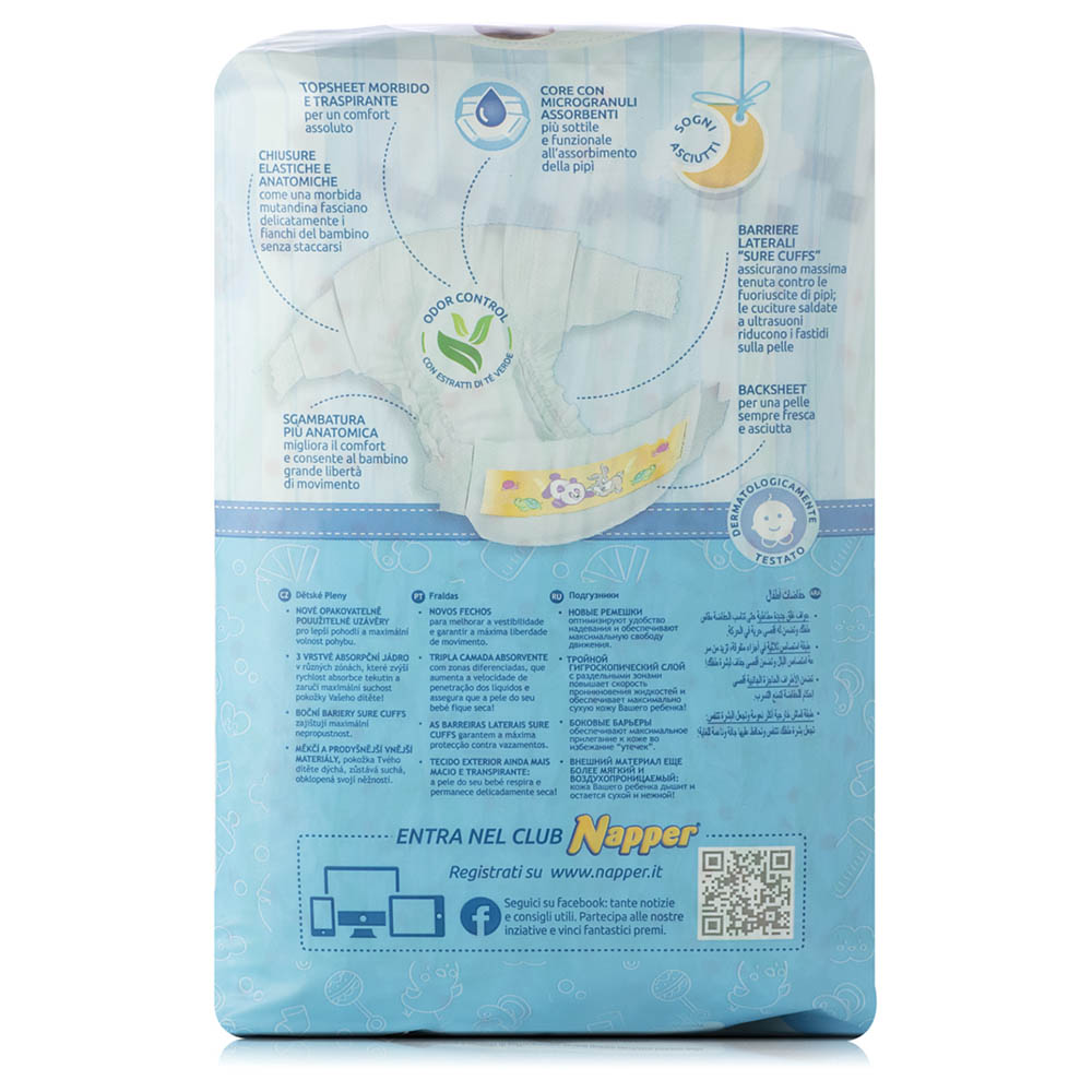 Napper - Diapers Soft Hug Parmon From 4Kg-9Kg - 20 Diapers