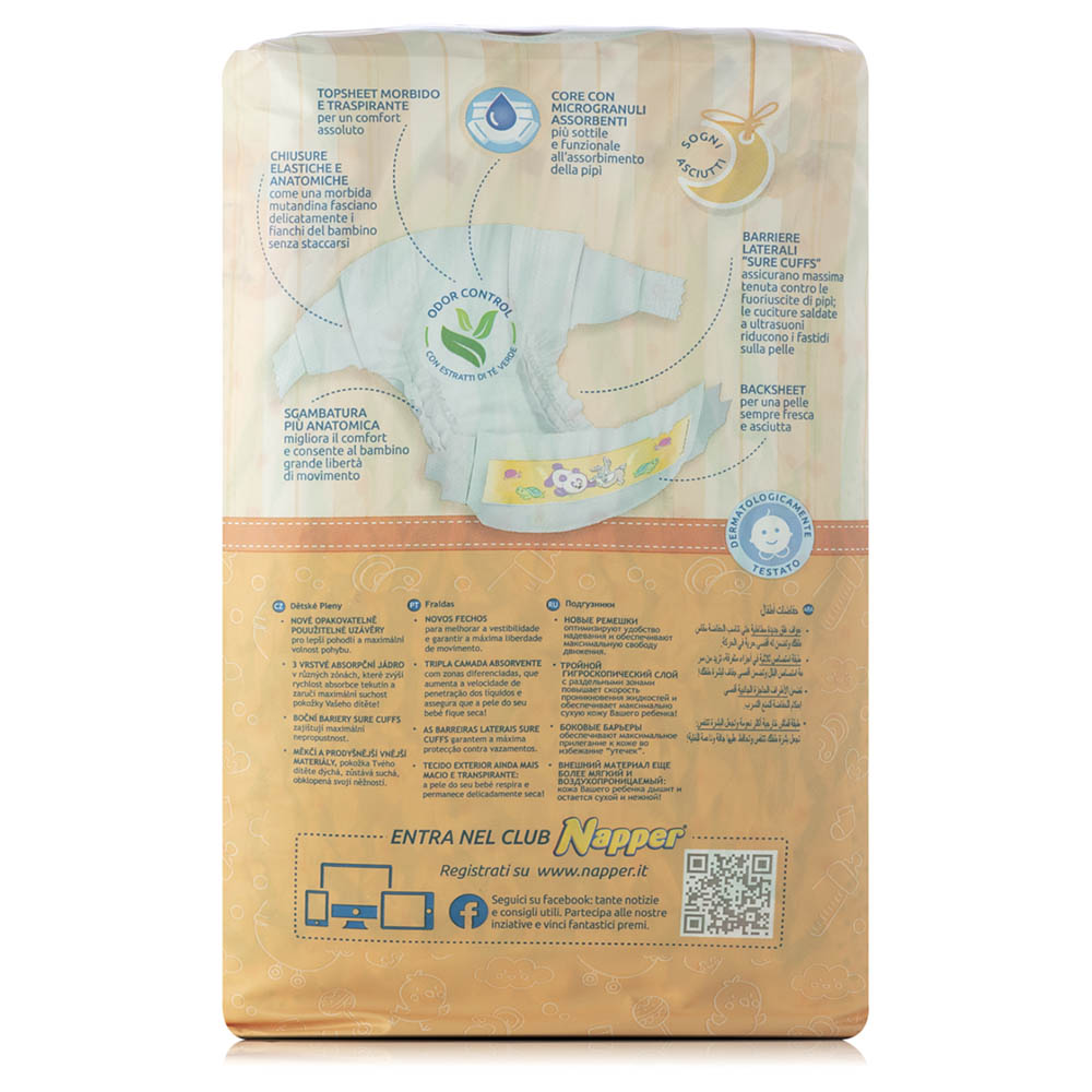 Napper - Diapers Soft Hug Parmon From 7Kg-18Kg - 16 Diapers