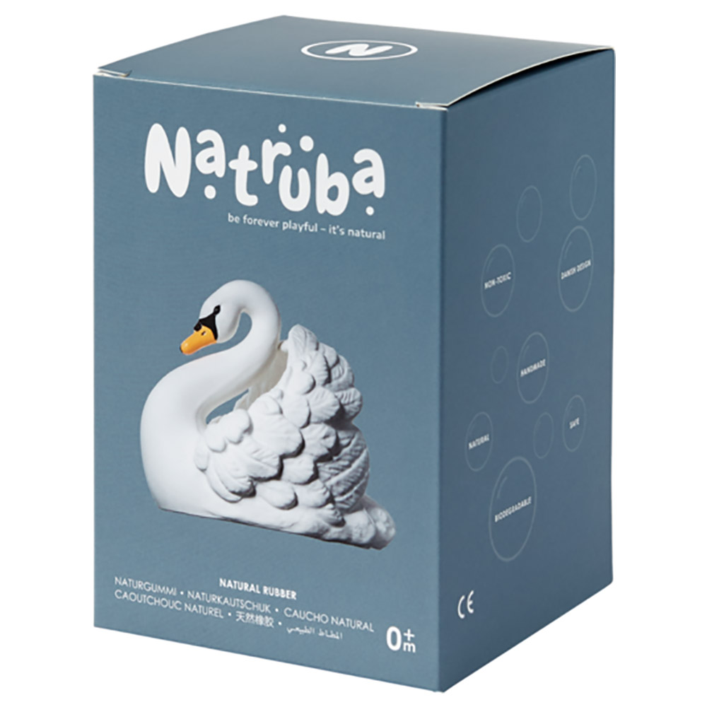 Natruba - Bath Swan - Large - White