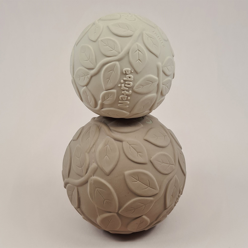 Natruba - Leaf Sensory Ball Set - Brown