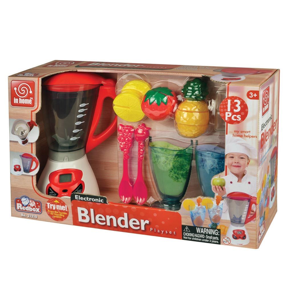 Red Box Electronic Blender Set Babystore.ae