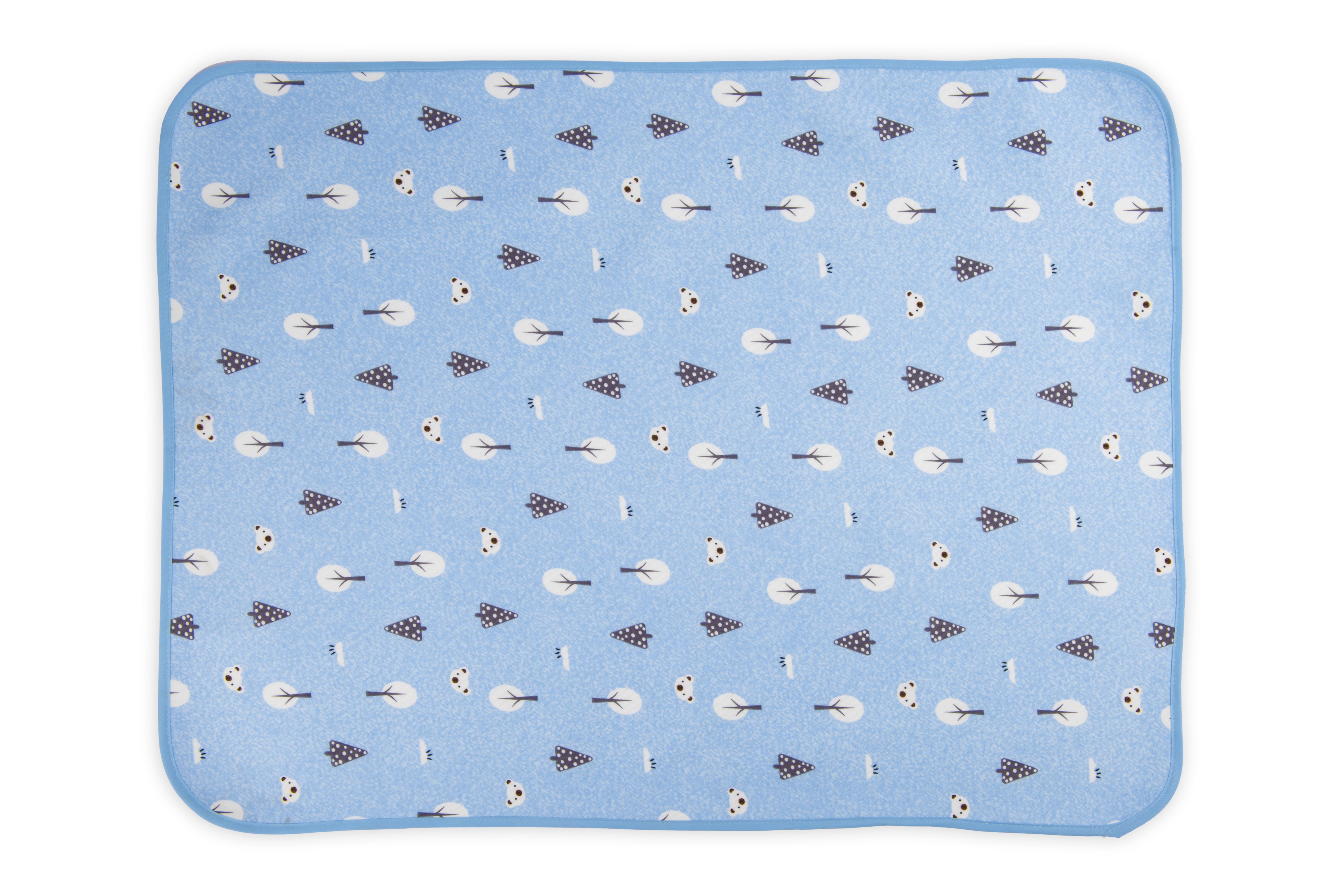Night Angel - Baby Diaper Changing Dry Urine Mat - Blue