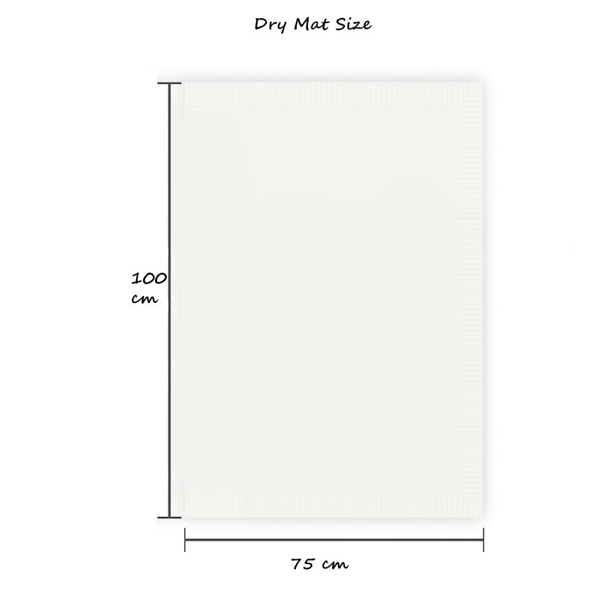 Night Angel - Baby Diaper Changing Dry Urine Mat - Blue