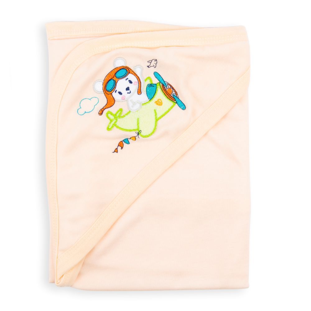 Night Angel - Baby Hooded Blanket, Cream 3