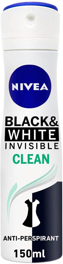 Nivea - Deo Spray Black & White Clean - 150ml