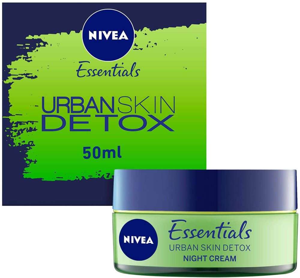 Nivea - Face Urban Skin Detox Night Gel Cream 50Ml