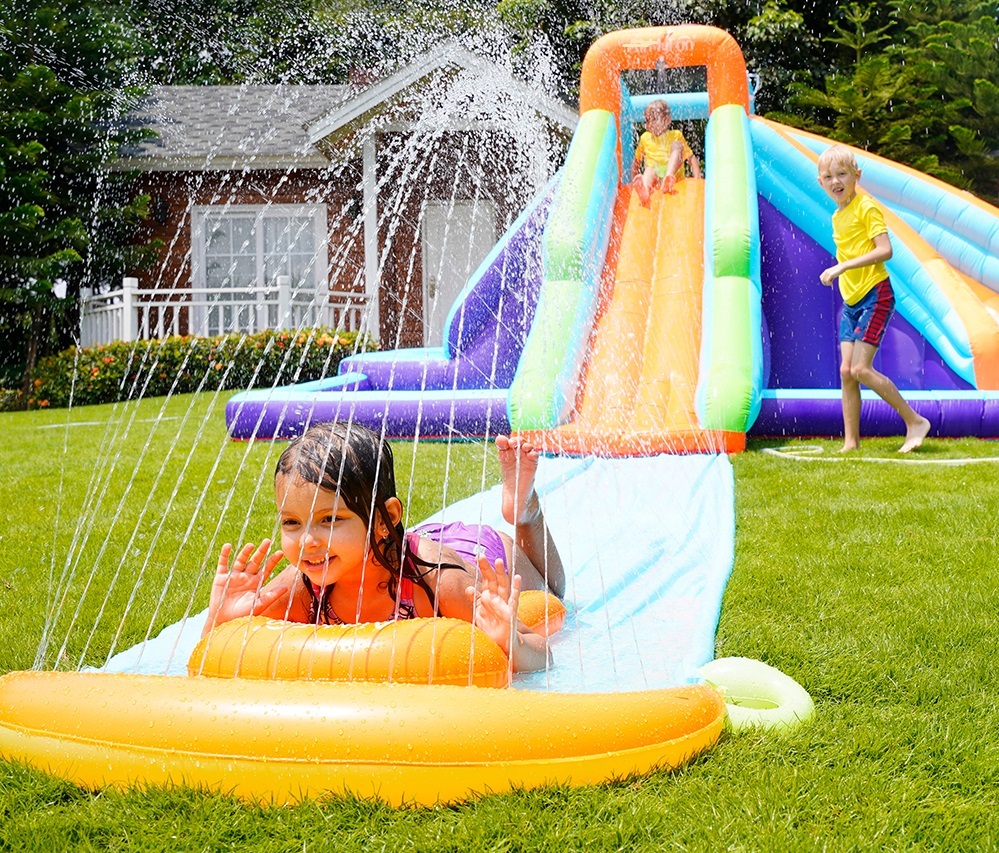 Myts - Summer Fun Water Bouncer Inflatable With Water Slide