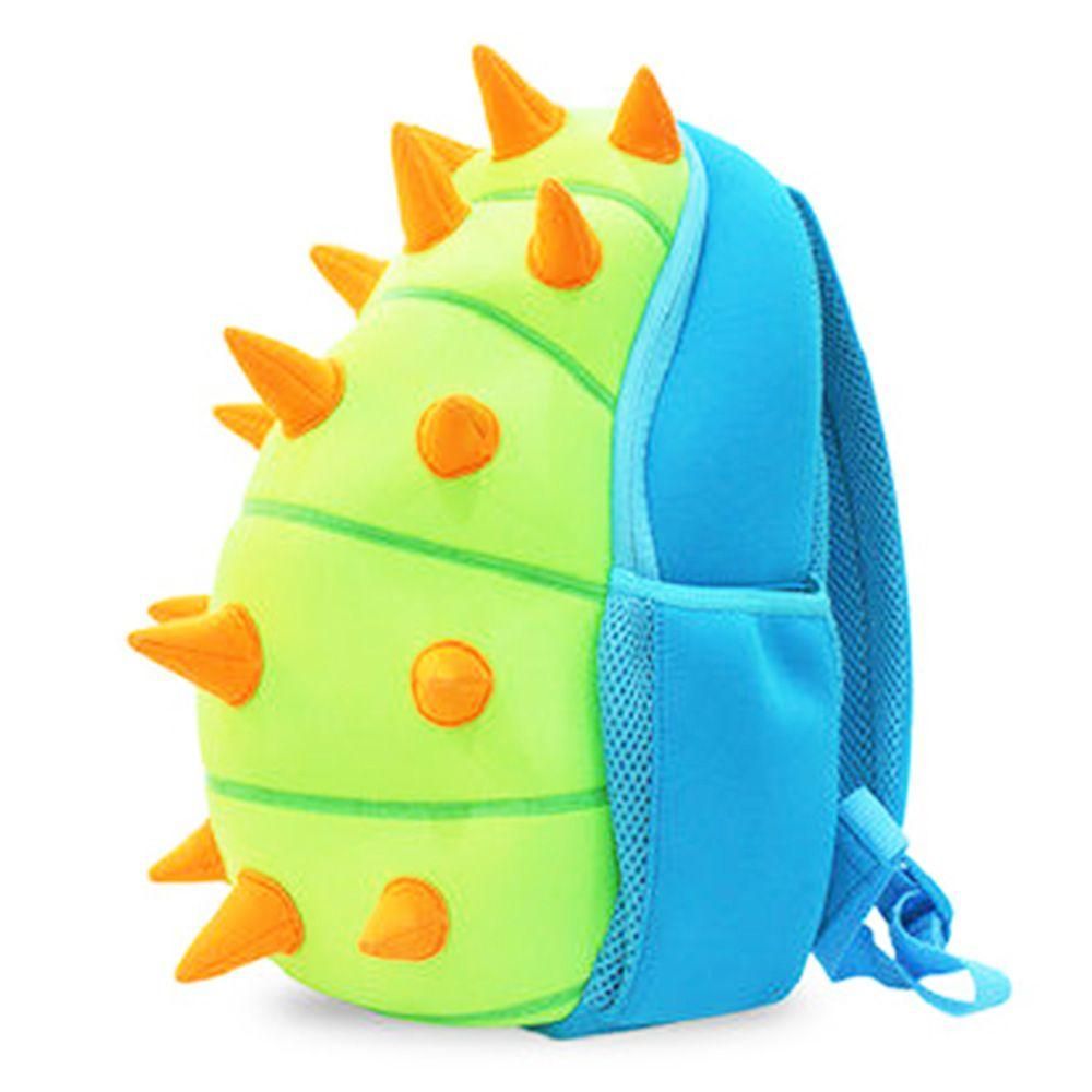 Nohoo - Jungle Green School Backpack - Spiky Dinosaur