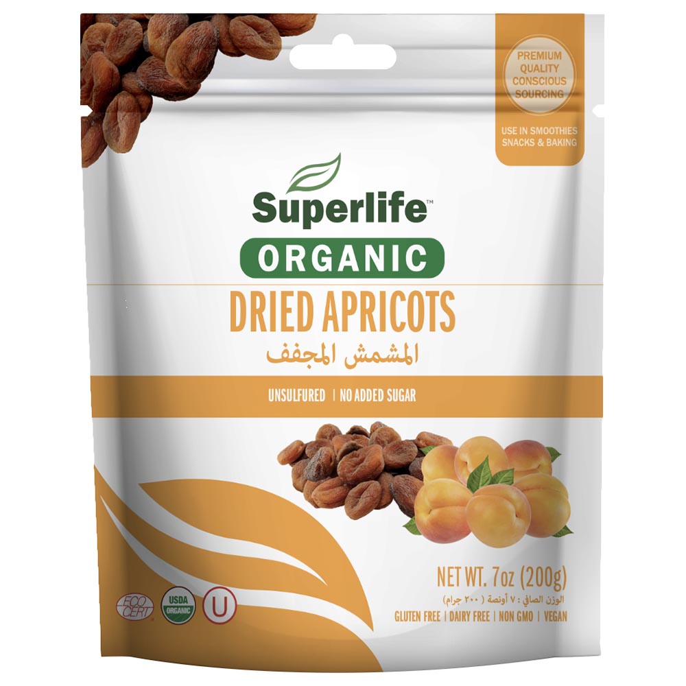 Superlife - Dried Apricots - 200g