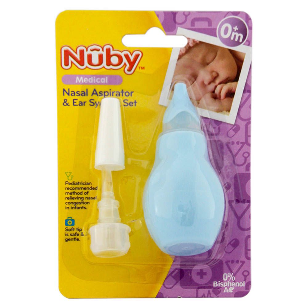 Nuby - Nasal Aspirator And Ear Cleaning Set
