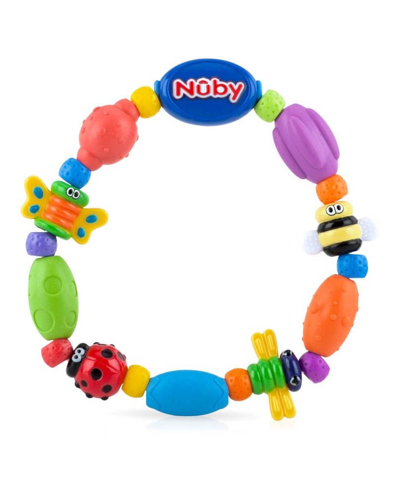 Nuby - Playful Teething Bracelet Bug A Loop