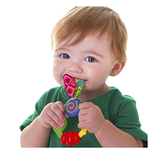 Nuby - Wacky Teething Ring - Multicolor