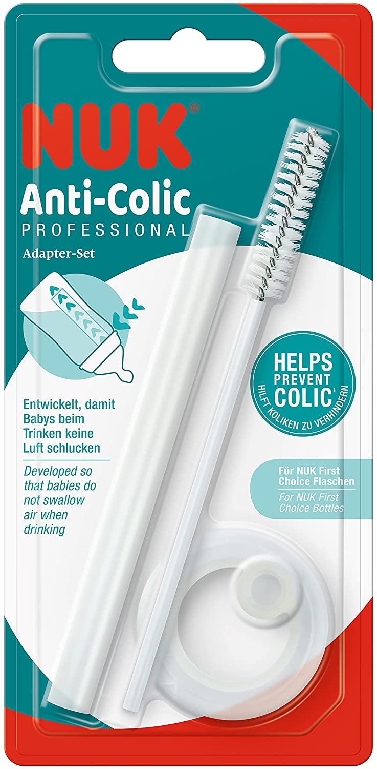 NUK - Anti-colic Professional Tube Adapter & Cleaning Brush