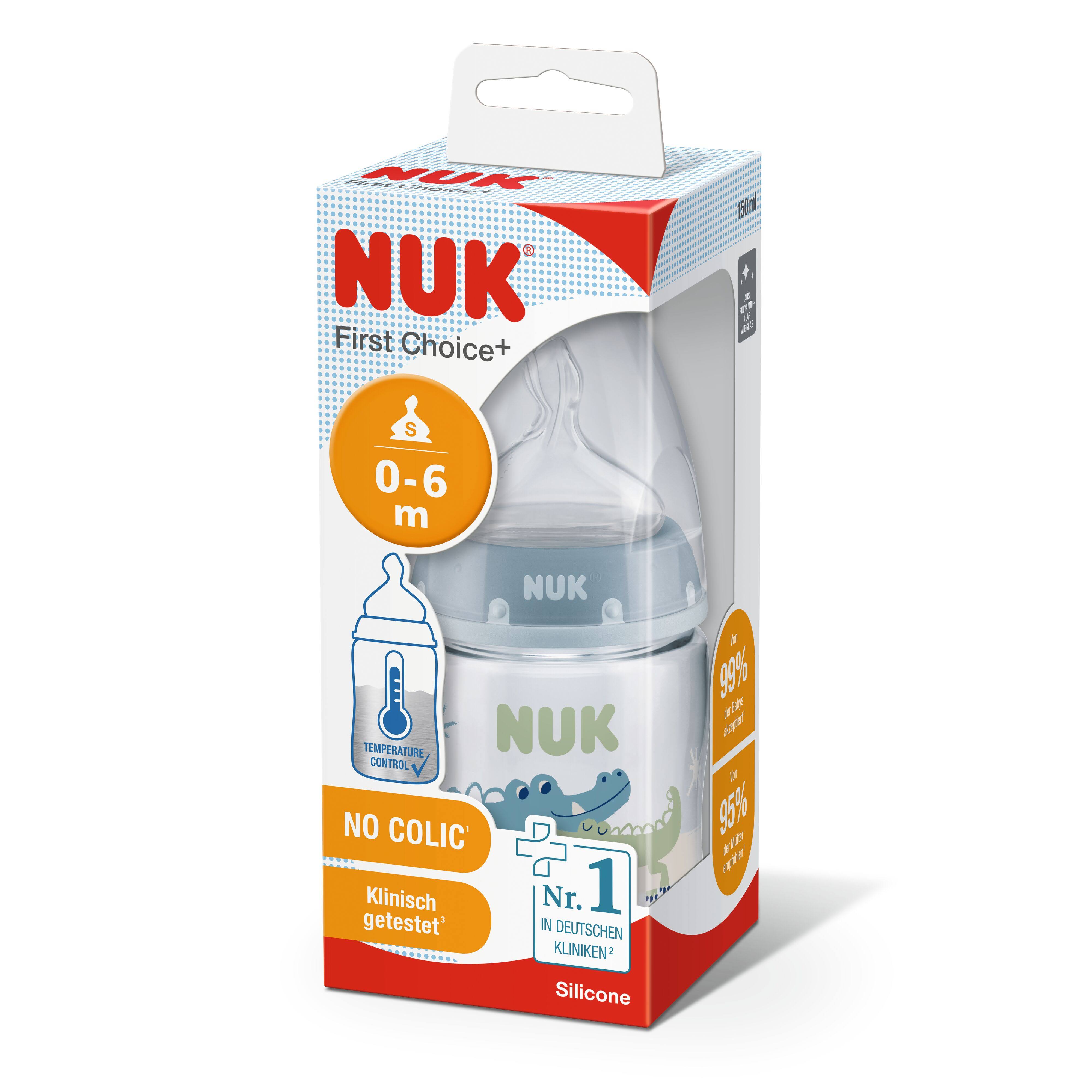 NUK - First Choice Plus PP Bottle 150 ml Temperature Control
