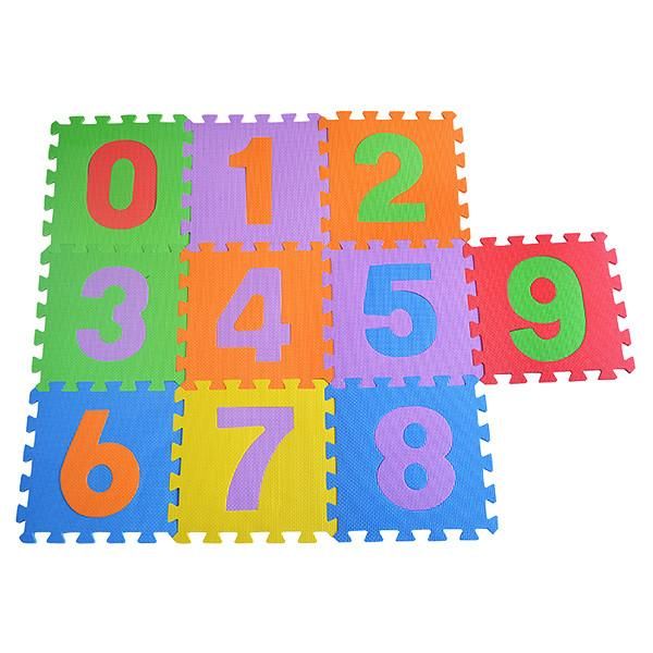 Dawson Sports - Numbered Interlocking Mats - Set Of 10