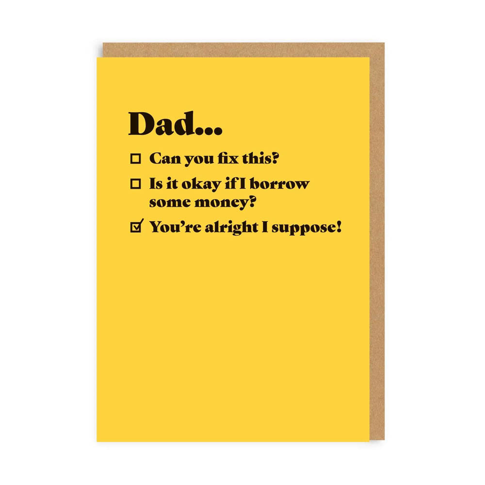 Ohh Deer - Dad Tick Box