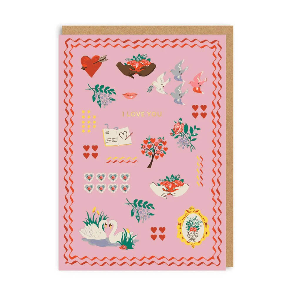 Ohh Deer - Love You - Love Icons Card
