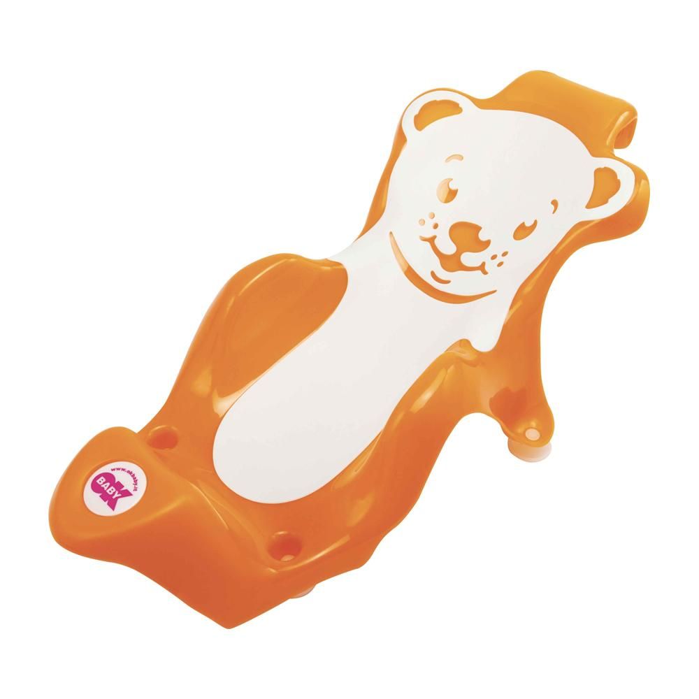 Okbaby - Buddy Bath Seat With Slip-Free Rubber - Orange