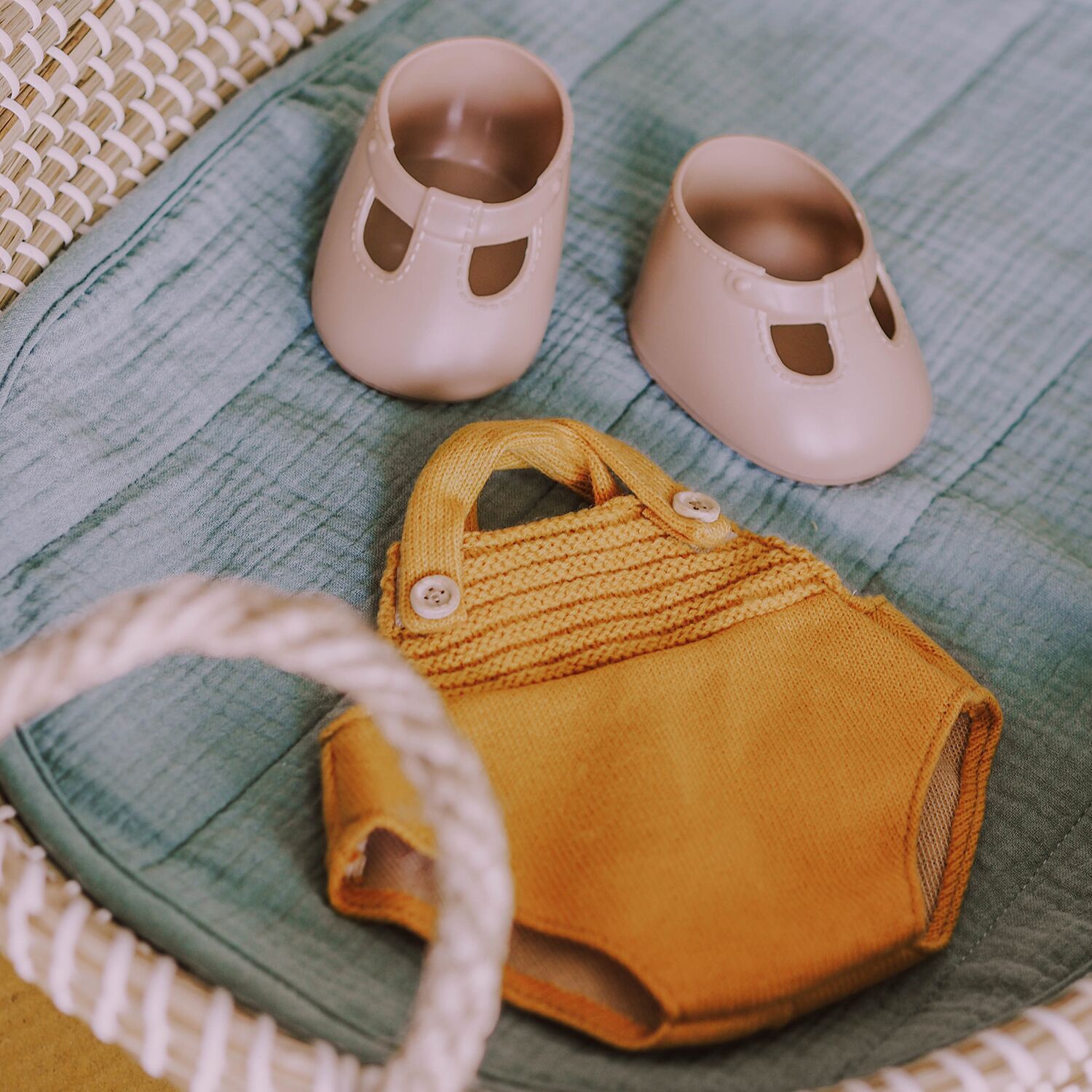 OlliElla - Dinkum Romper Mustard