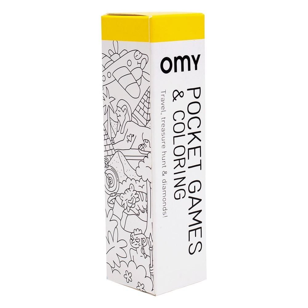 OMY - Pocket Games and Coloring - Atlas