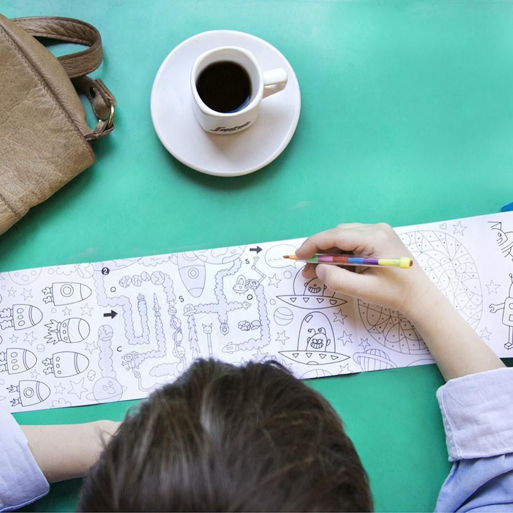 OMY Pocket Games & Coloring Magic