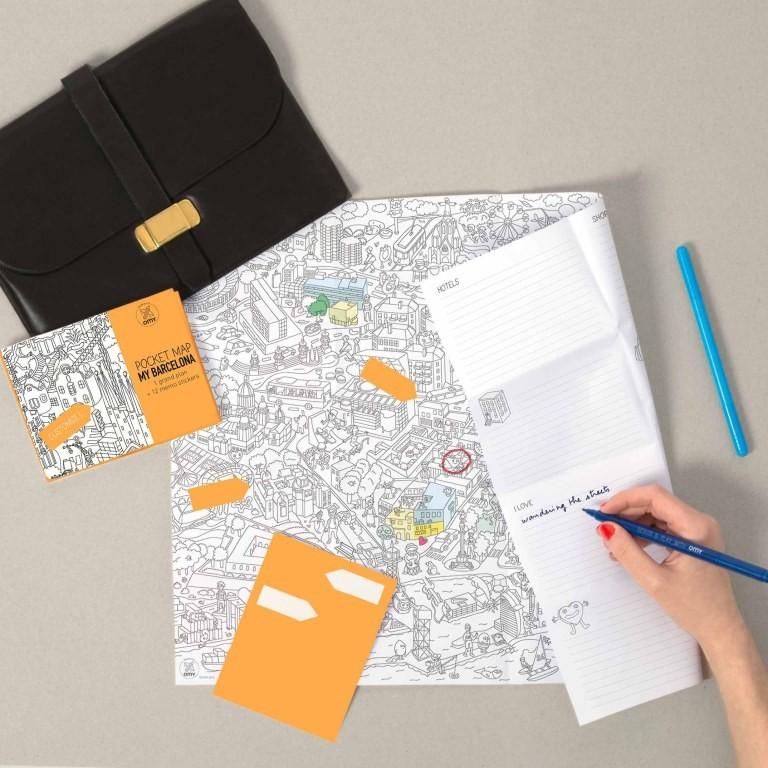OMY Barcelona Pocket Map