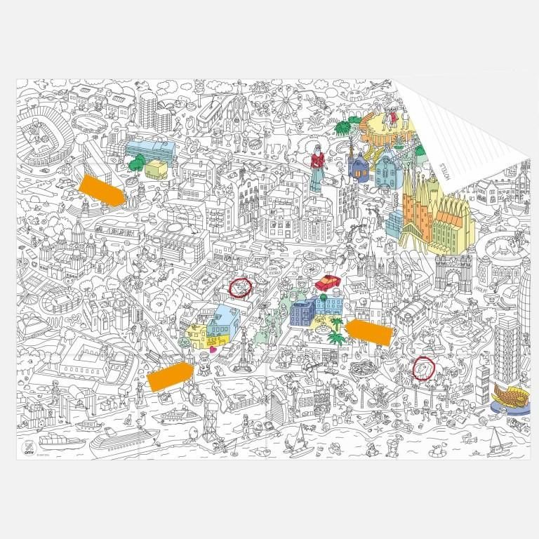 OMY Barcelona Pocket Map