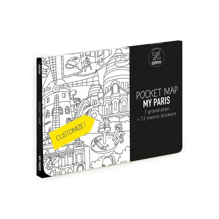 OMY Paris Pocket Map