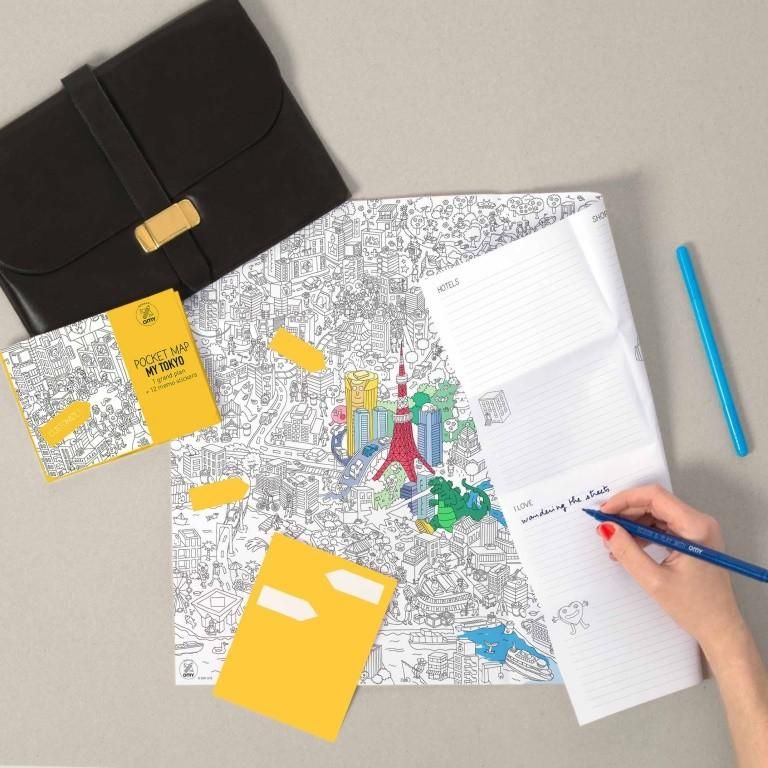 OMY Tokyo Pocket Map