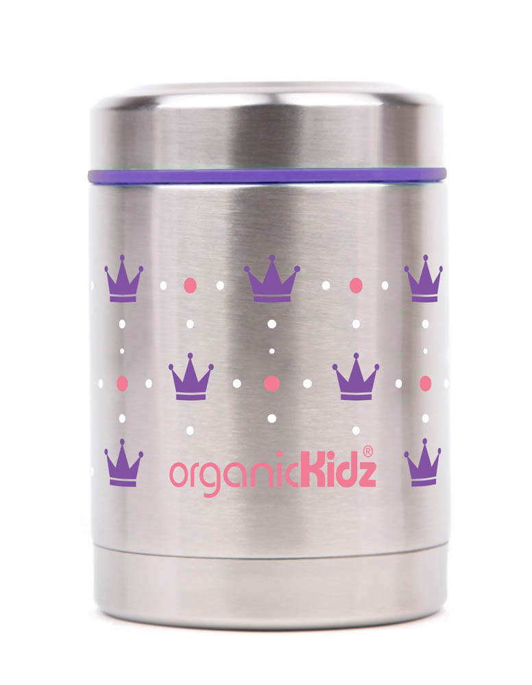 OrganicKidz - Thermal Food Container Posh 12Oz/350Ml