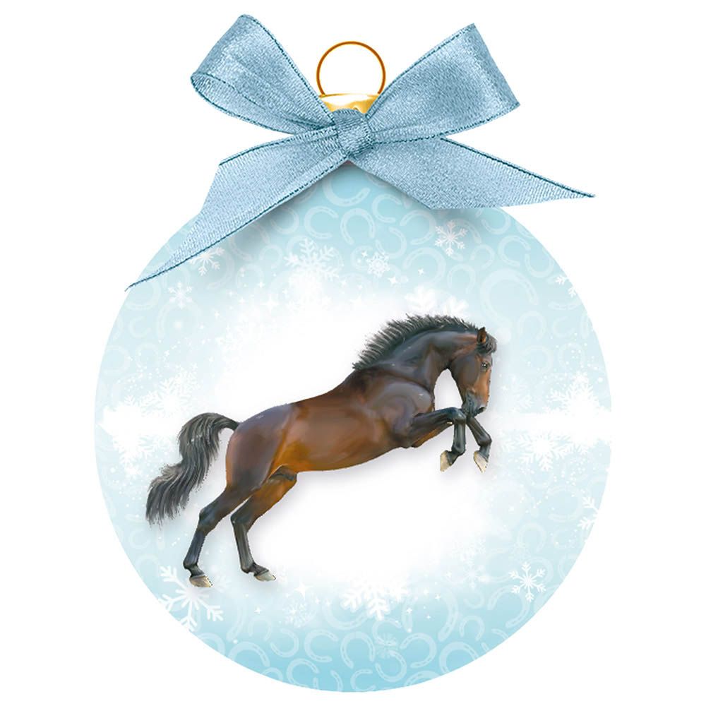 Otter Horse - Leaping House Bauble