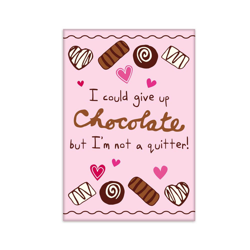 Otter House - Fridge Magnet - Chocolate