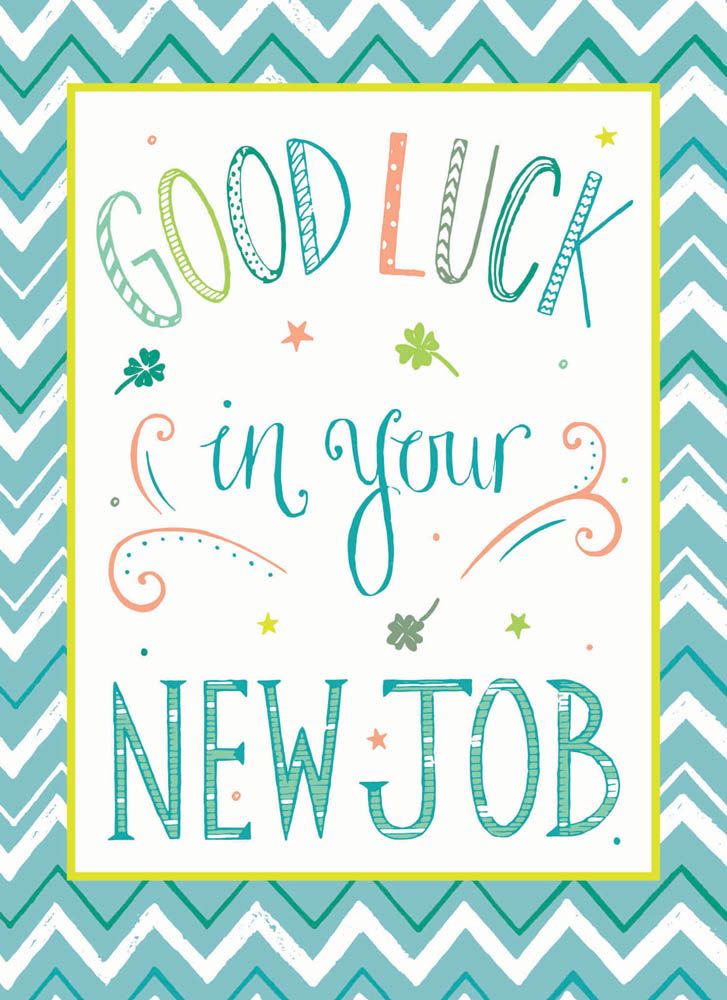 Otter House - Good Luck Card - New Job