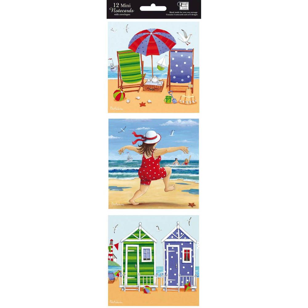 Otter House - Hanging Notecards 12 - In - Seaside - Blue