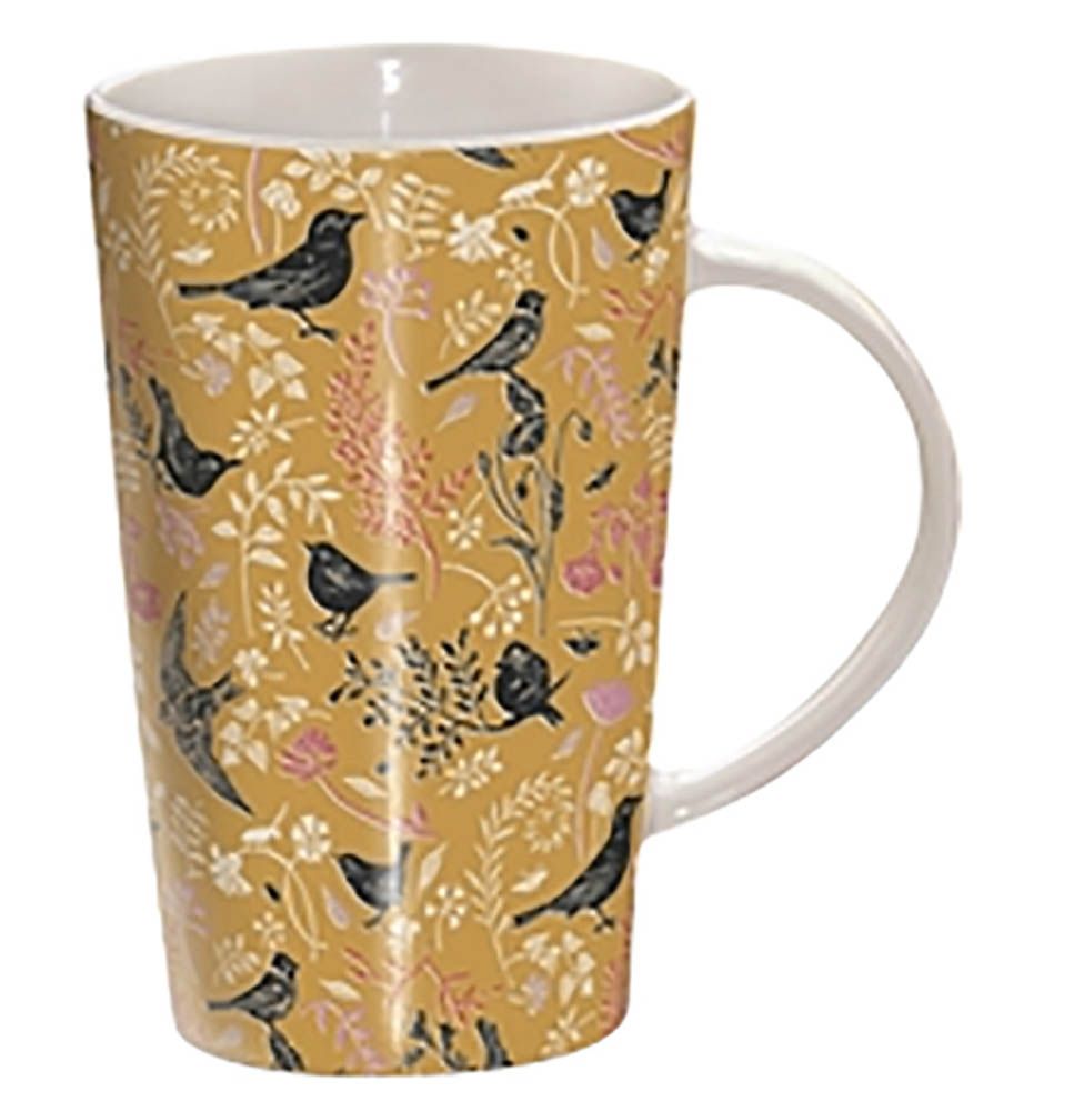 Otter House - Latte Mug - Birds
