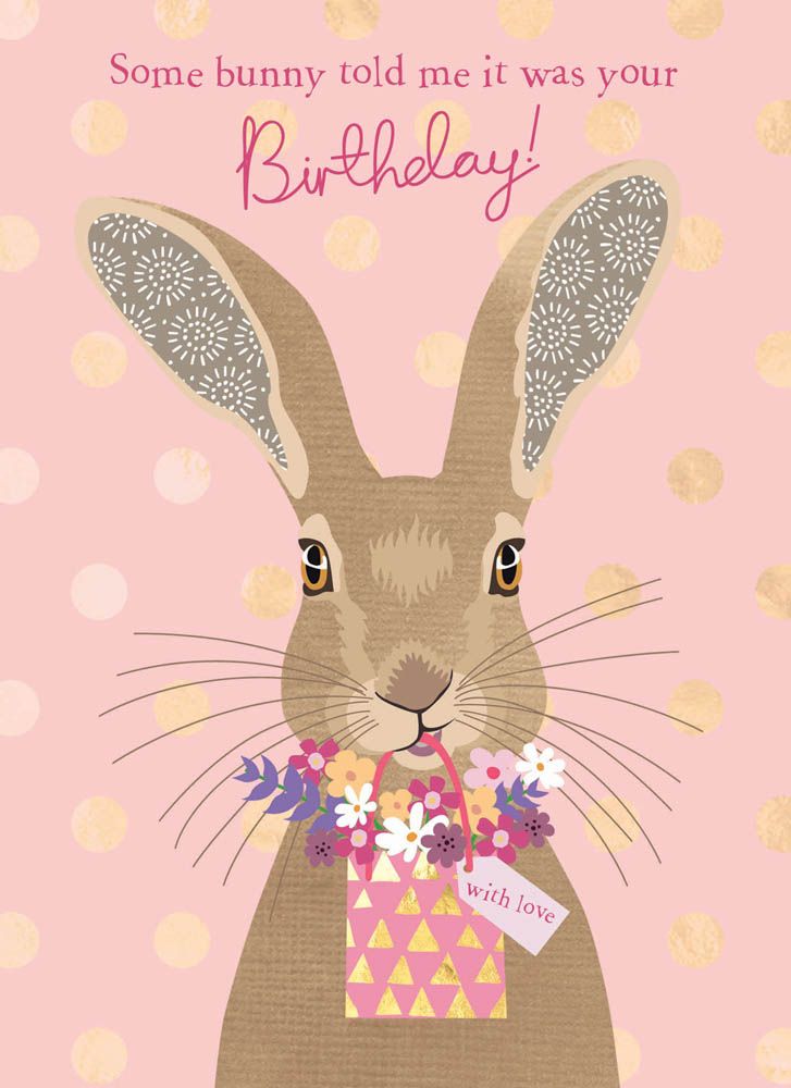 Otter House - Pom Poms - Some Bunny Card