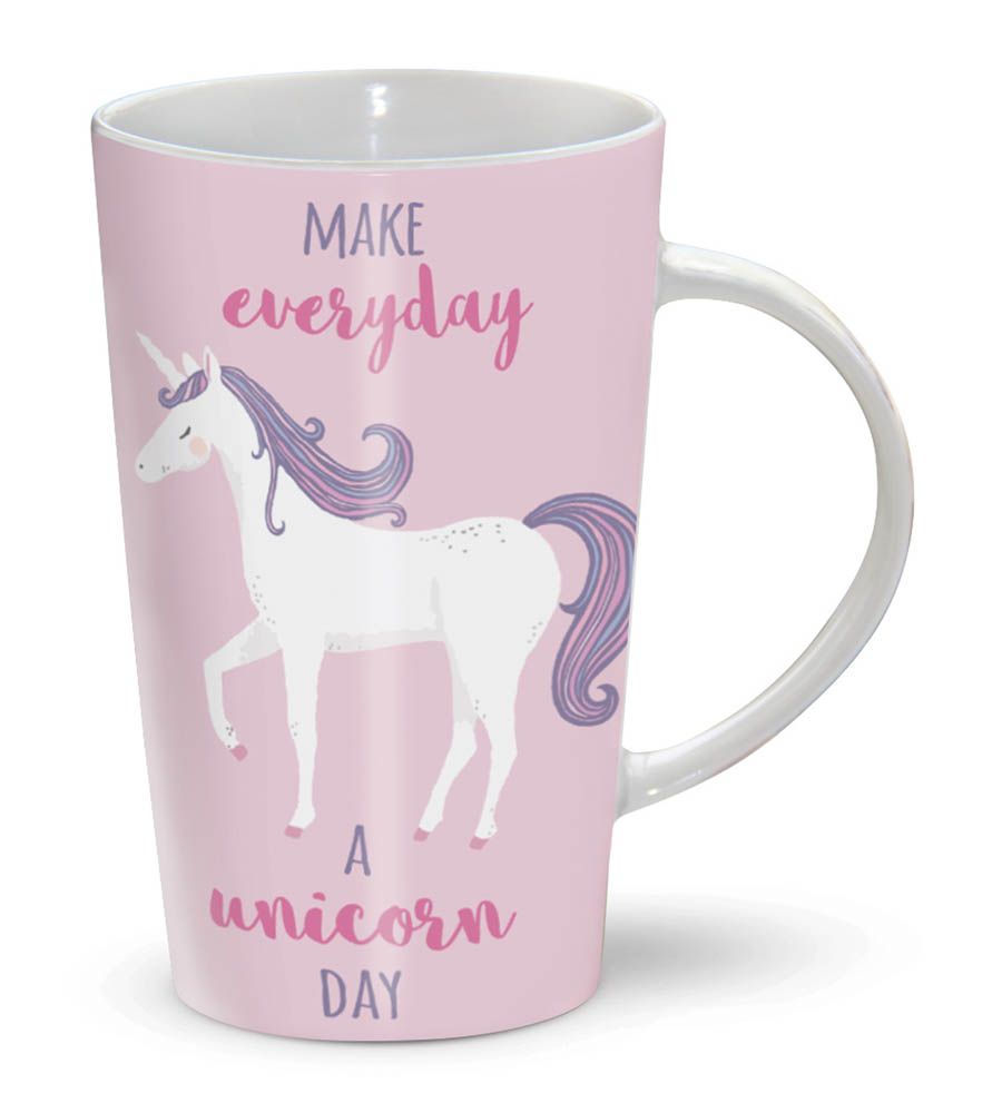 Otter House - Unicorn Day Pink Latte Mug
