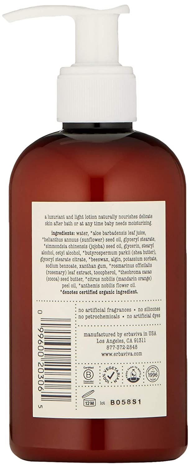 Erbaviva - Baby Lotion 8oz