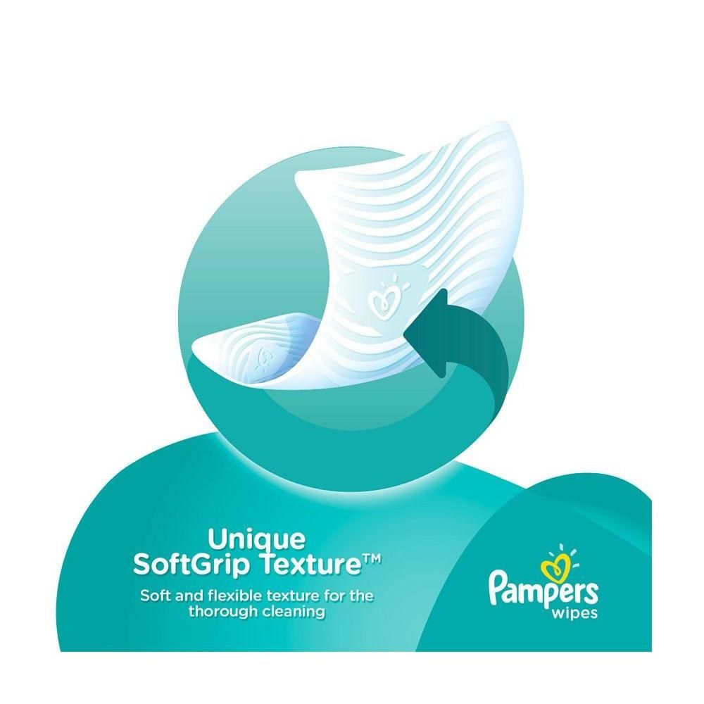 Pampers - Fresh Clean Baby Wipes - 384 Pcs
