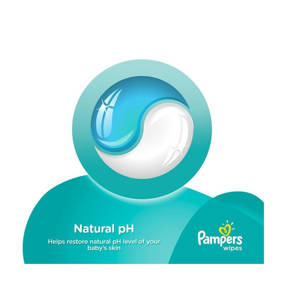 Pampers - Fresh Clean Baby Wipes - 384 Pcs