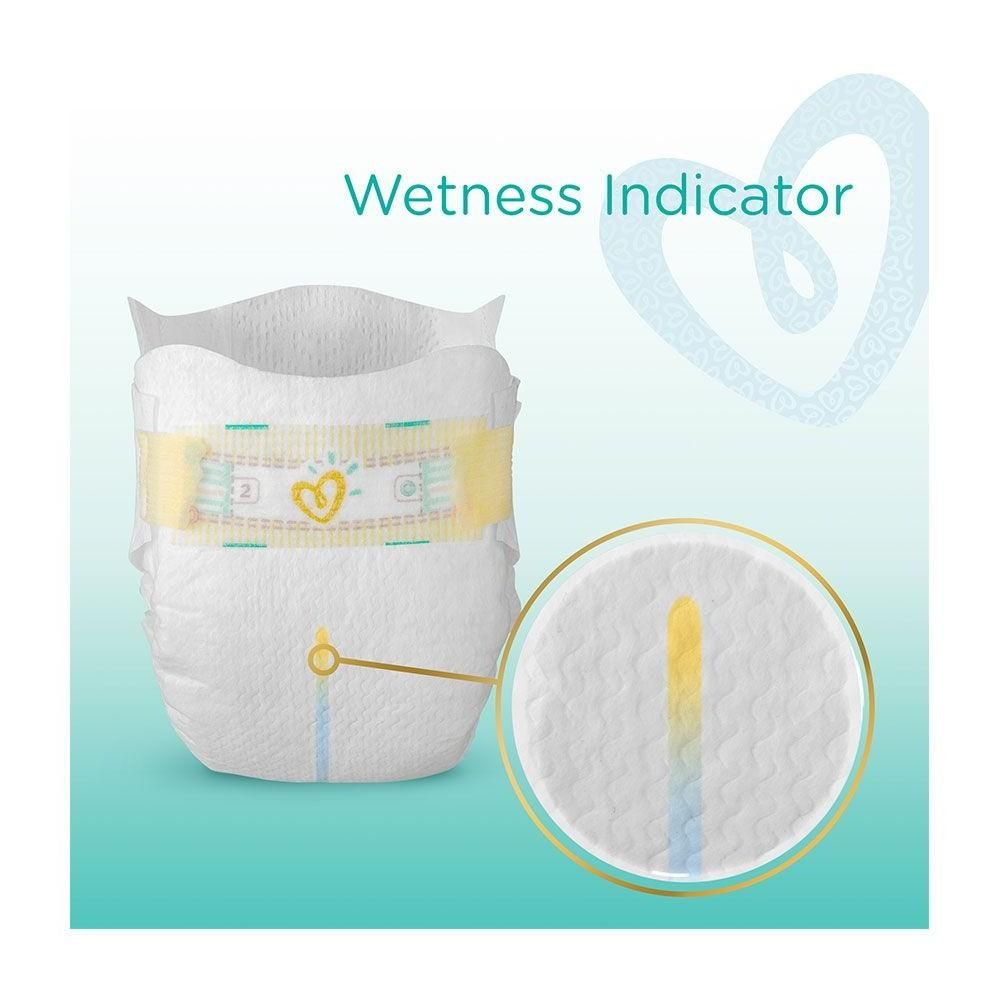 Pampers - Premium Care Diapers, Size 1, Newborn, 2-5 Kg, Mid Pack - 50 Pcs