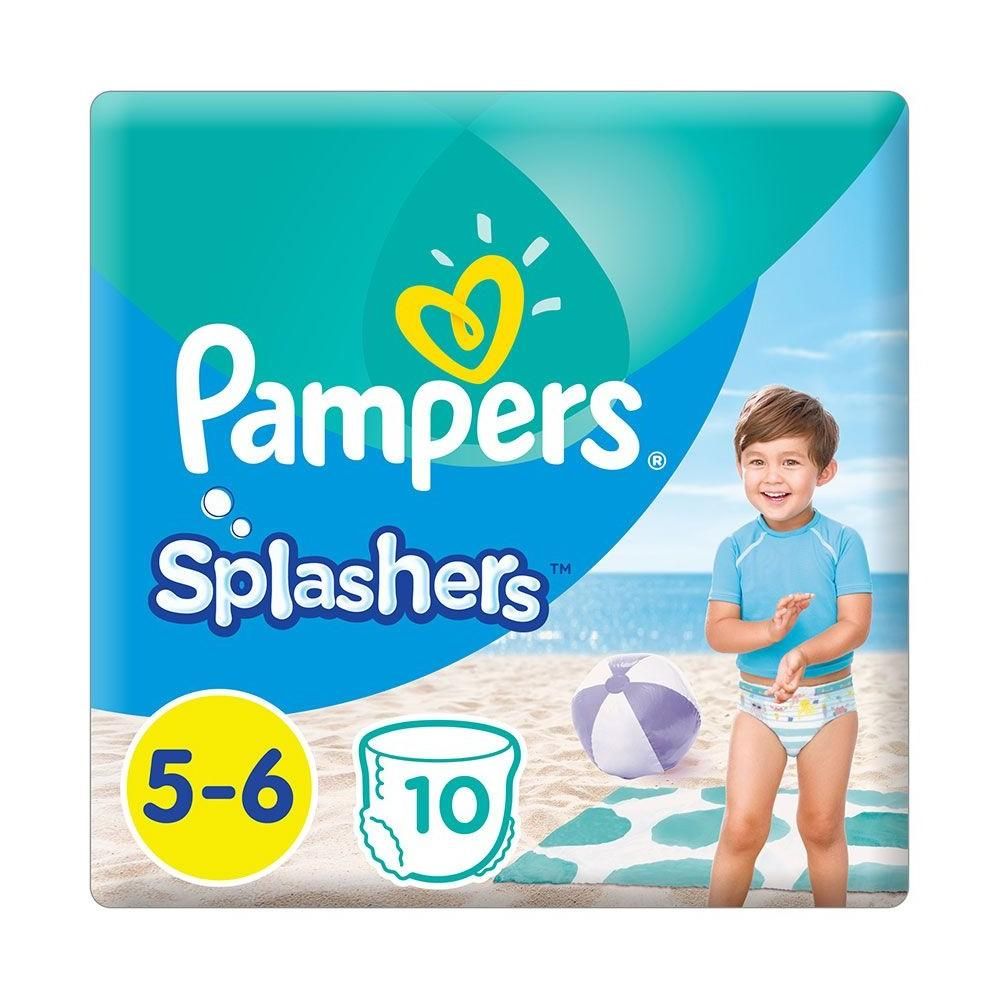 Pampers - Splashers Swimming Pants, Size 5-6, 14+ kg, 10 pcs