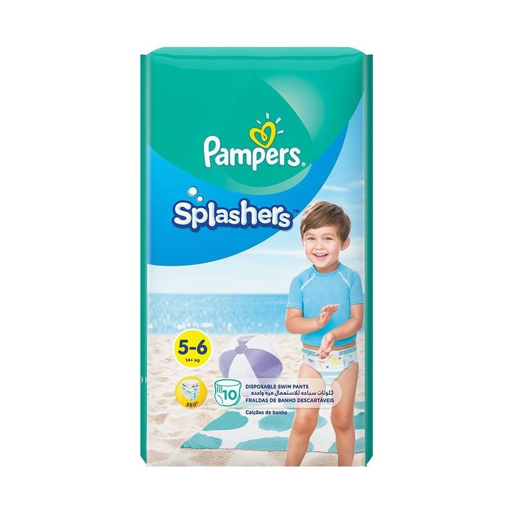Pampers - Splashers Swimming Pants, Size 5-6, 14+ kg, 10 pcs