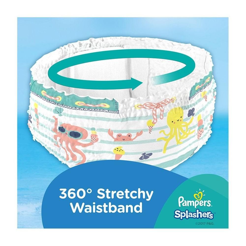 Pampers - Splashers Swimming Pants, Size 5-6, 14+ kg, 10 pcs
