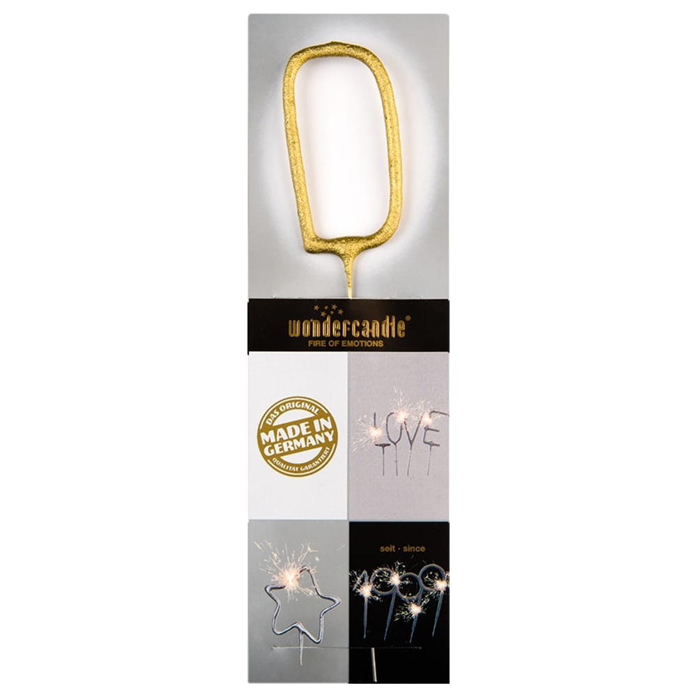 Party Camel - Gold Sparkler Candle D