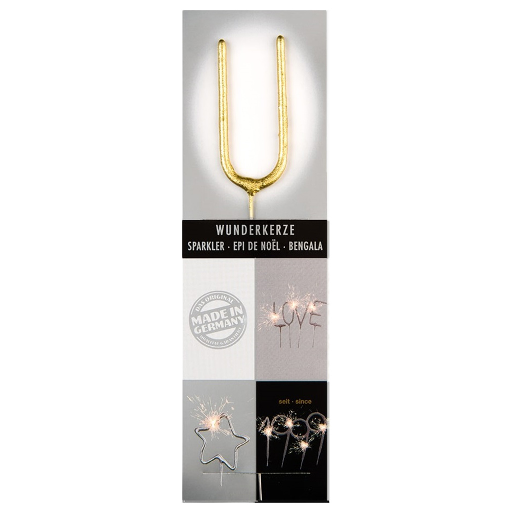 Party Camel - Gold Sparkler Candle U