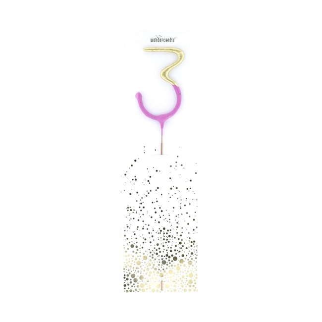 Party Camel - Sparkler Bicolour Candle 3