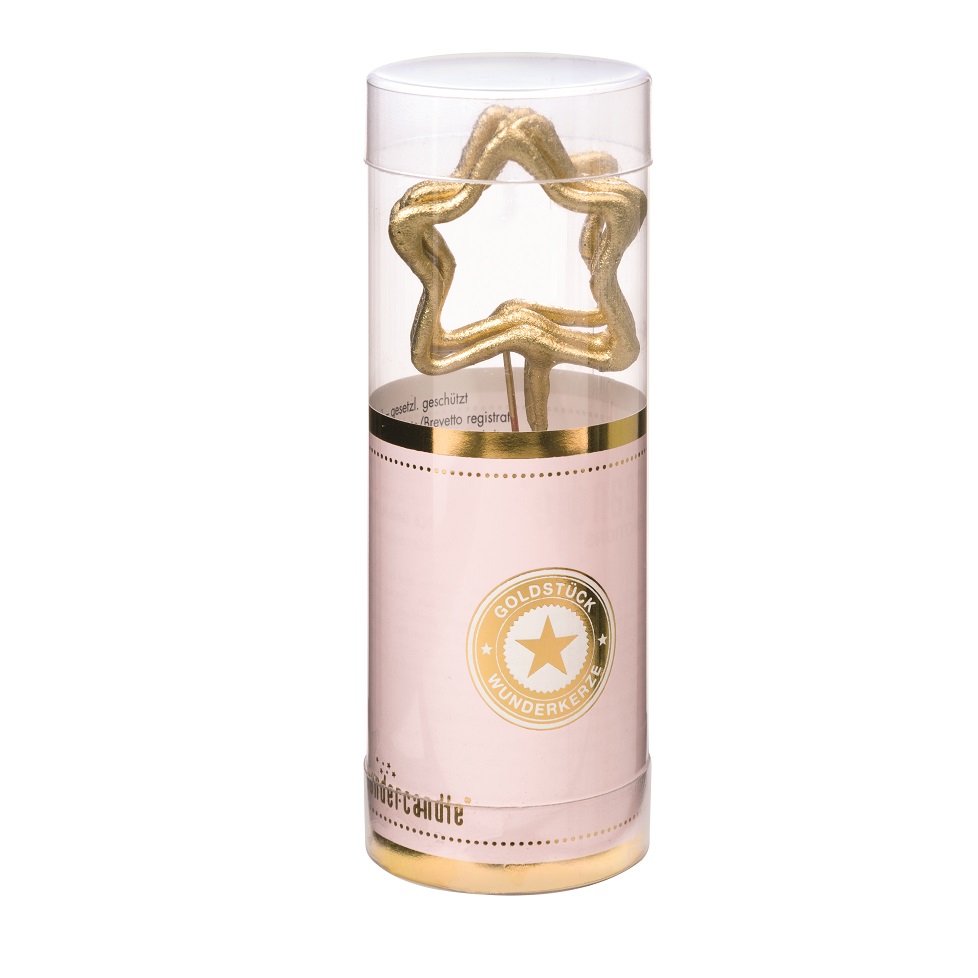 Party Camel - Star Shape Gold Mini Sparkler Set